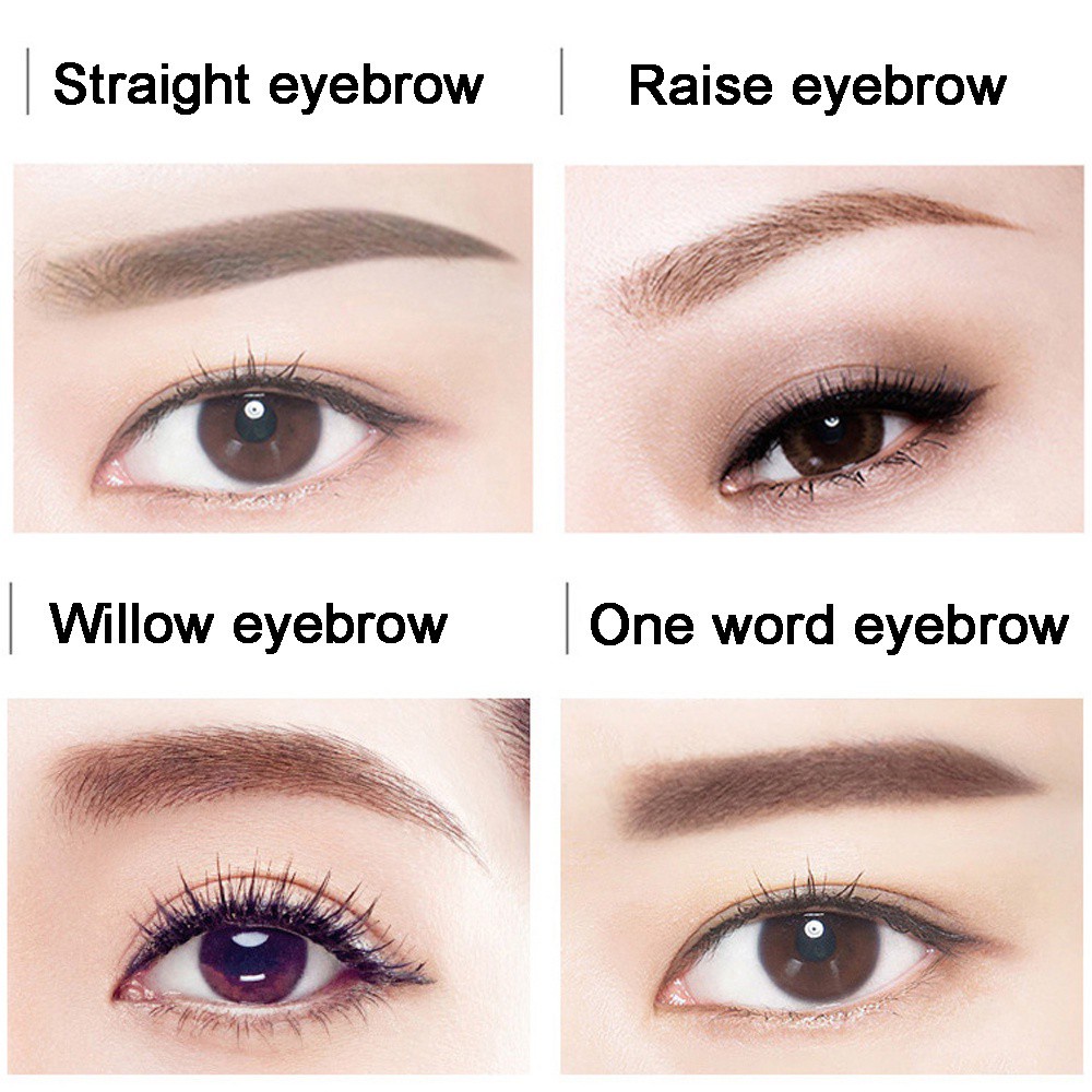[Hàng mới về] Bảng phấn trang điểm lông mày 2 màu sắc nhỏ gọn tiện dụng dành cho nữ DIY
