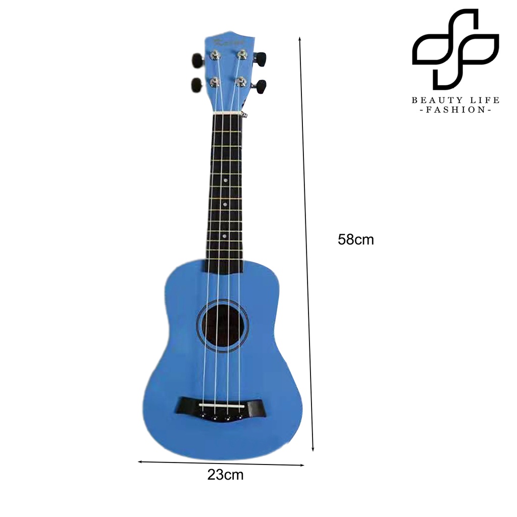 Đàn Ukulele 4 Phím Bằng Gỗ Cho Người Mới Bắt Đầu