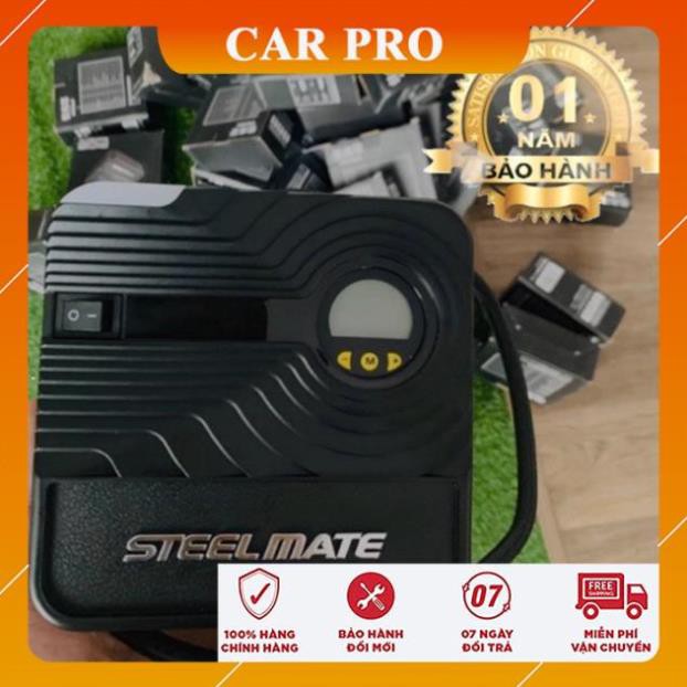 Bơm lốp ô tô Steelmate P05 chính hãng điện tử tự ngắt. BH 12 tháng - CAR PRO