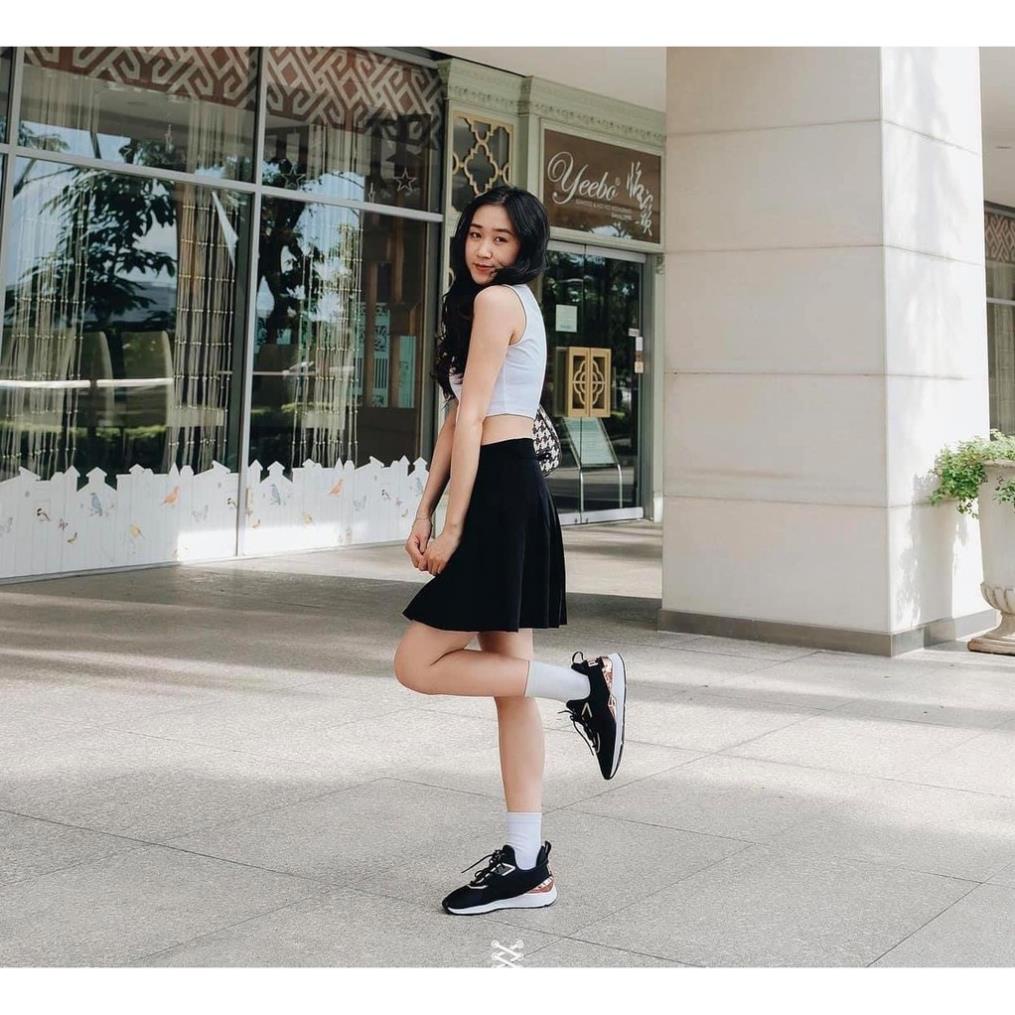 Giày Thể Thao Nữ Puma Muse X-3 Metallic Black Rose Gold - 37513101 - Hàng Chính Hãng