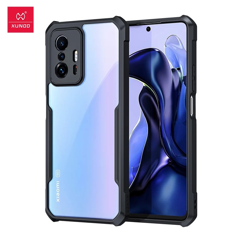 Ốp lưng Xiaomi Mi 11T  / Mi 11T Pro / Mi 12 / Mi 12x / Mi 12 Pro / Xiaomi 12T hiệu Xundd chống sốc lưng trong viền màu