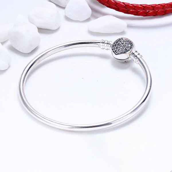 PAN - Vòng cứng - Bạc S925 - Charm bạc - Vòng PAN