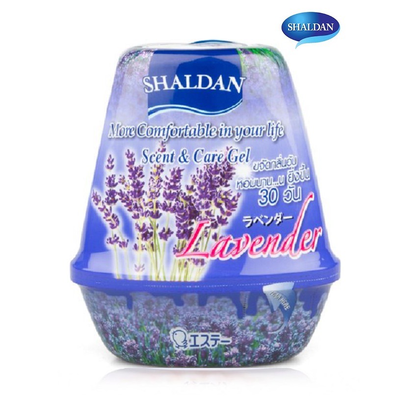 Sáp thơm phòng khử mùi SHALDAN 180g, Sáp thơm nhiều hương hoa đặc biệt