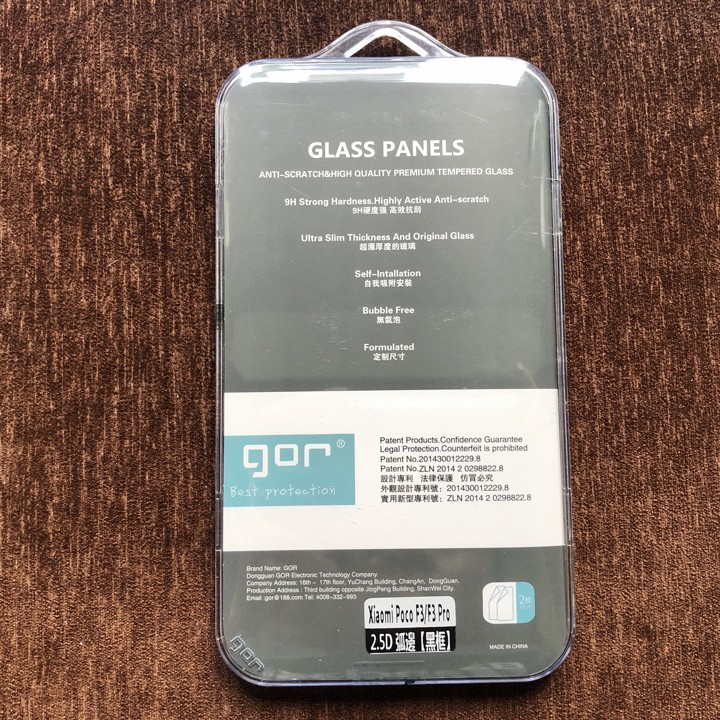 2 Cường lực full Redmi K40 Pro – Redmi K40 – Poco F3 – Poco F3 Pro loại tốt Gor