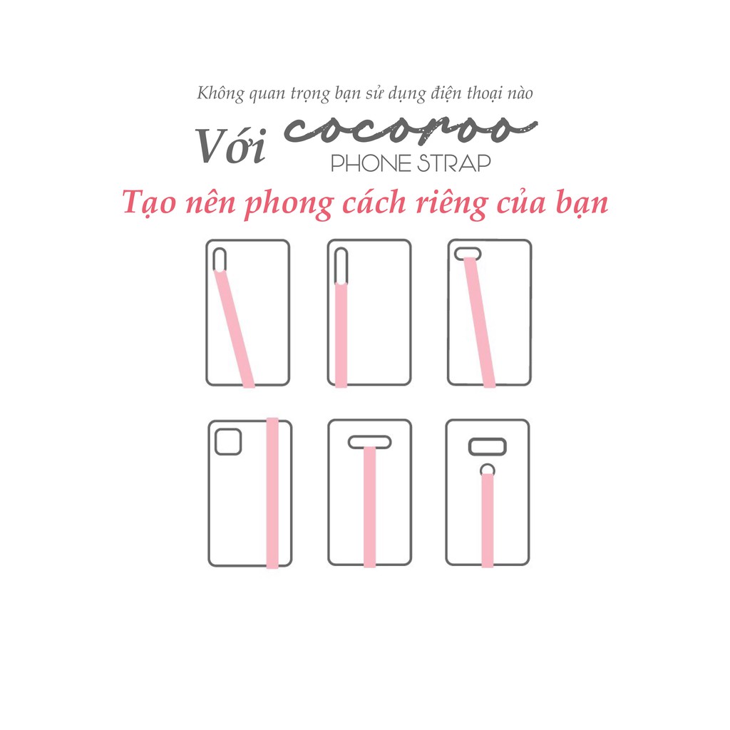 [COCOROO] Phone Strap / phone loops / hoa lavender / dây phụ kiện điện thoại / dây treo ốp