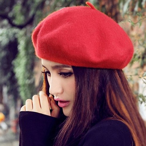 Nón vải kiểu Pháp nhiều màu sắc đầy cá tính dành cho nữ