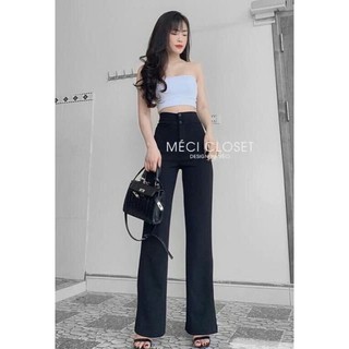 Quần suông hai cúc khoá giữa (loại đẹp)