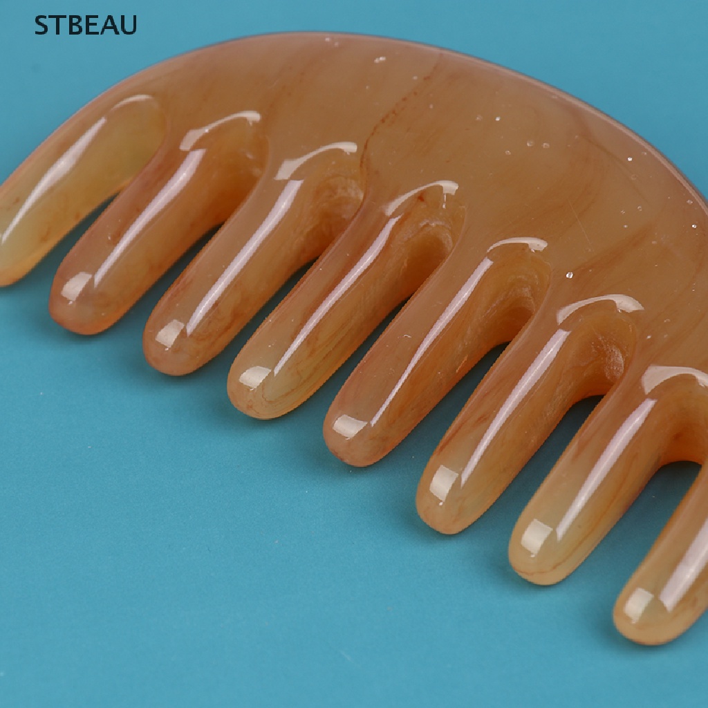 Lược Chải Tóc Mát Xa Da Đầu 1Xnatural Ox Răng Thưa