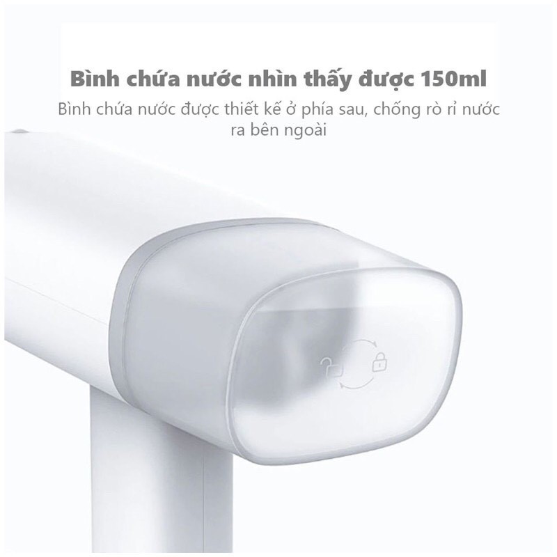 Bàn Ủi Hơi Nước Cầm Tay Xiaomi Zanjia GT-306 P Hàng Chính Hãng-BH 6 tháng