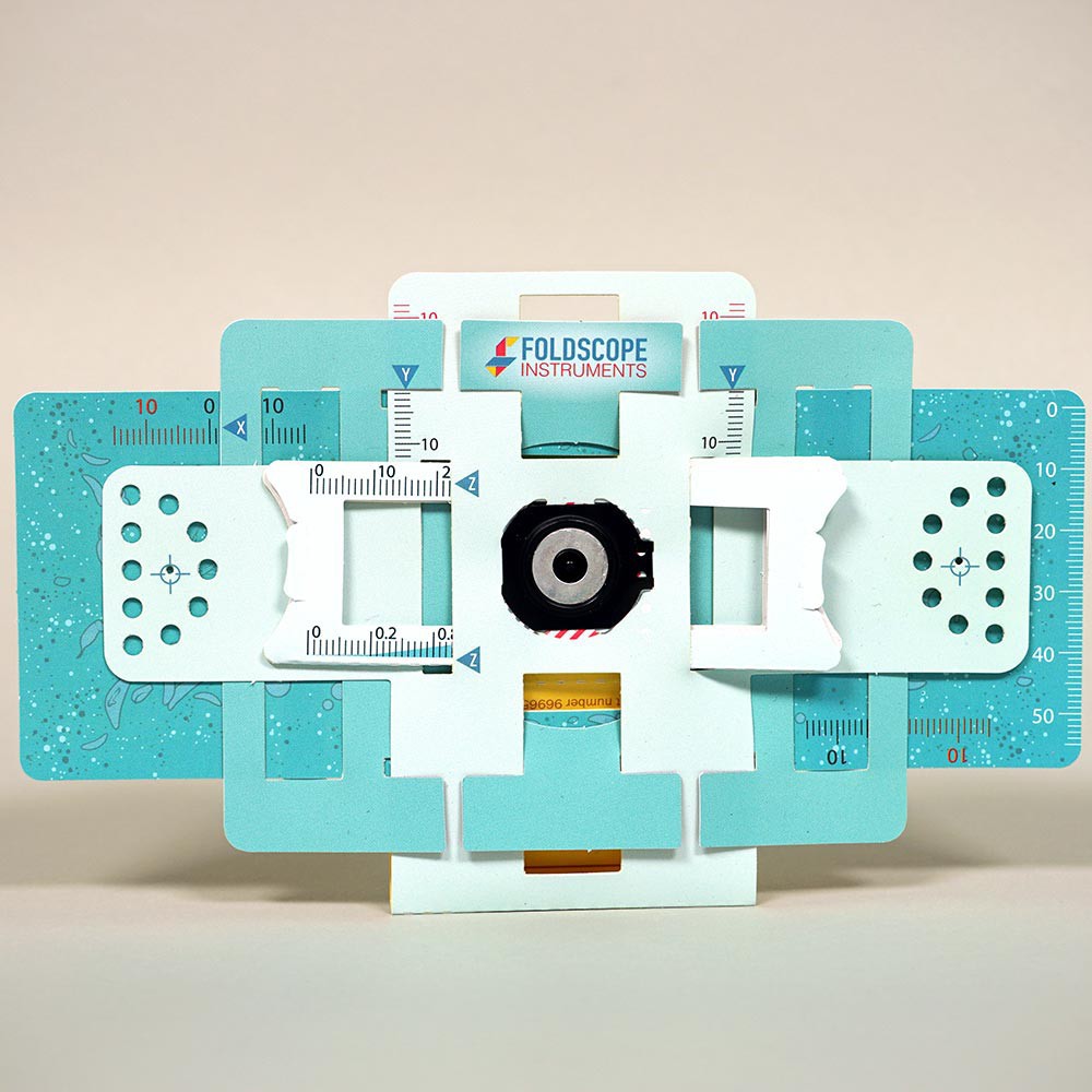 Kính Hiển Vi Giấy Foldscope