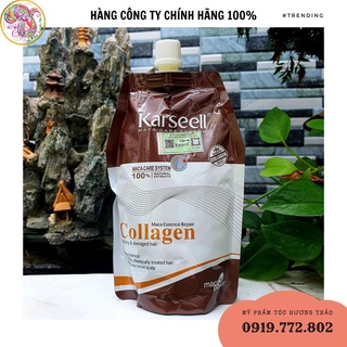 [Karseell chính hãng] Kem ủ tóc Karseell Collagen Maca siêu mượt phục hồi tóc 500ml (túi)