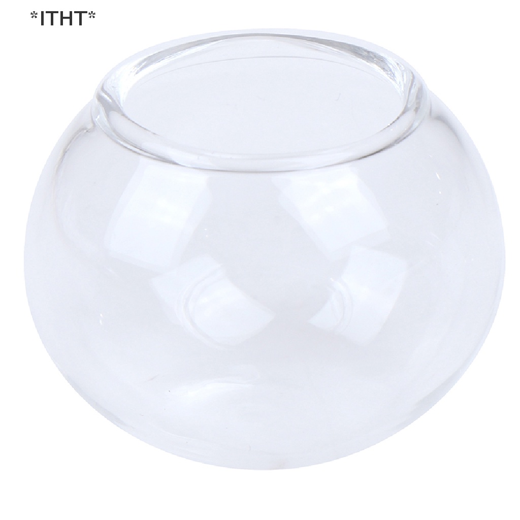 Mô hình chậu cá mini bằng thủy tinh dùng trang trí nhà búp bê