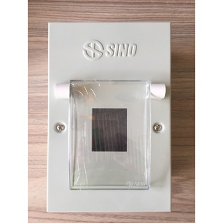 TỦ ĐIỆN KIM LOẠI ÂM TƯỜNG MẶT NHỰA CHỨA 2 MCB