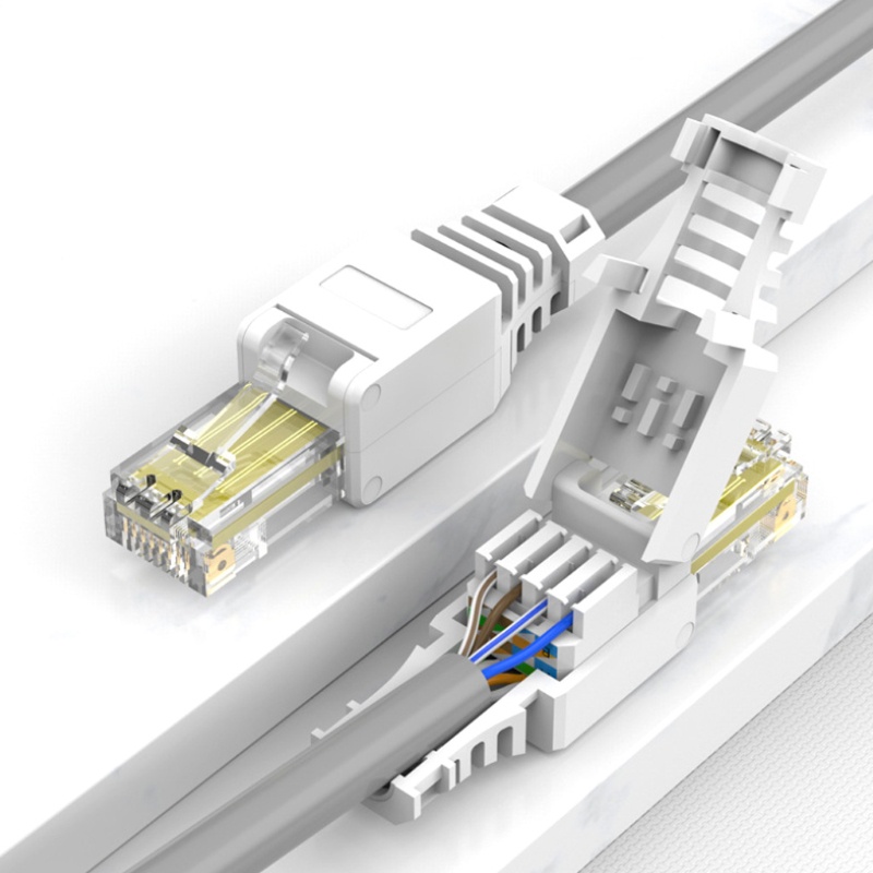 Mô Đun Đầu Nối LIDU1 No Crimp CAT6 RJ-45 Pug 8 Vị Trí 8 Chế Độ