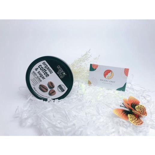 Tẩy Da Chết Toàn Thân Organic Coffee & Sugar Body Scrub Nga 250g - Amora Skinlab | BigBuy360 - bigbuy360.vn