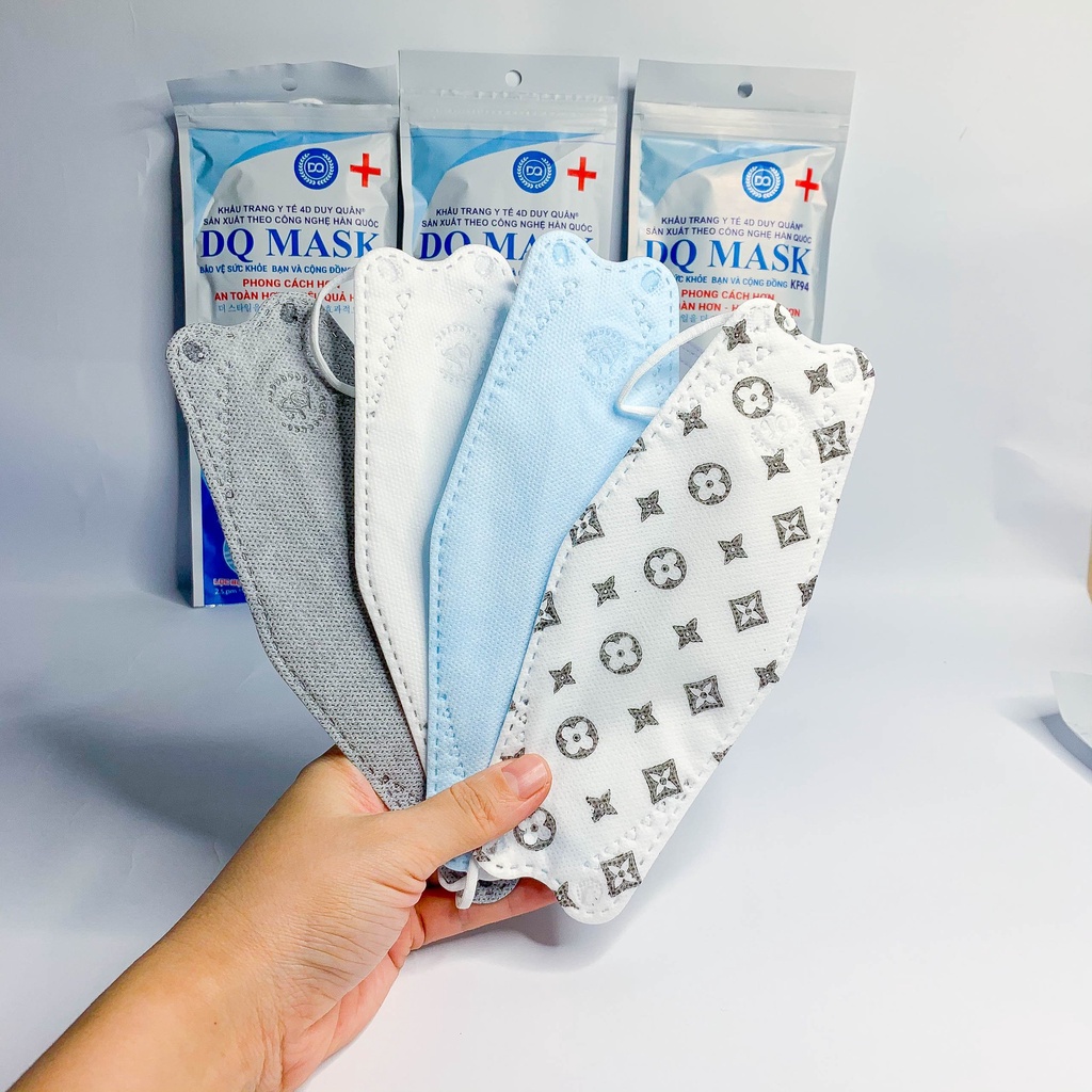 Túi khẩu trang 4D KF94, hàng chính hãng, túi 10 chiếc