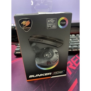 Giá đỡ dây chuột Cougar Bunker RGB - Vacuum Mouse Bungee