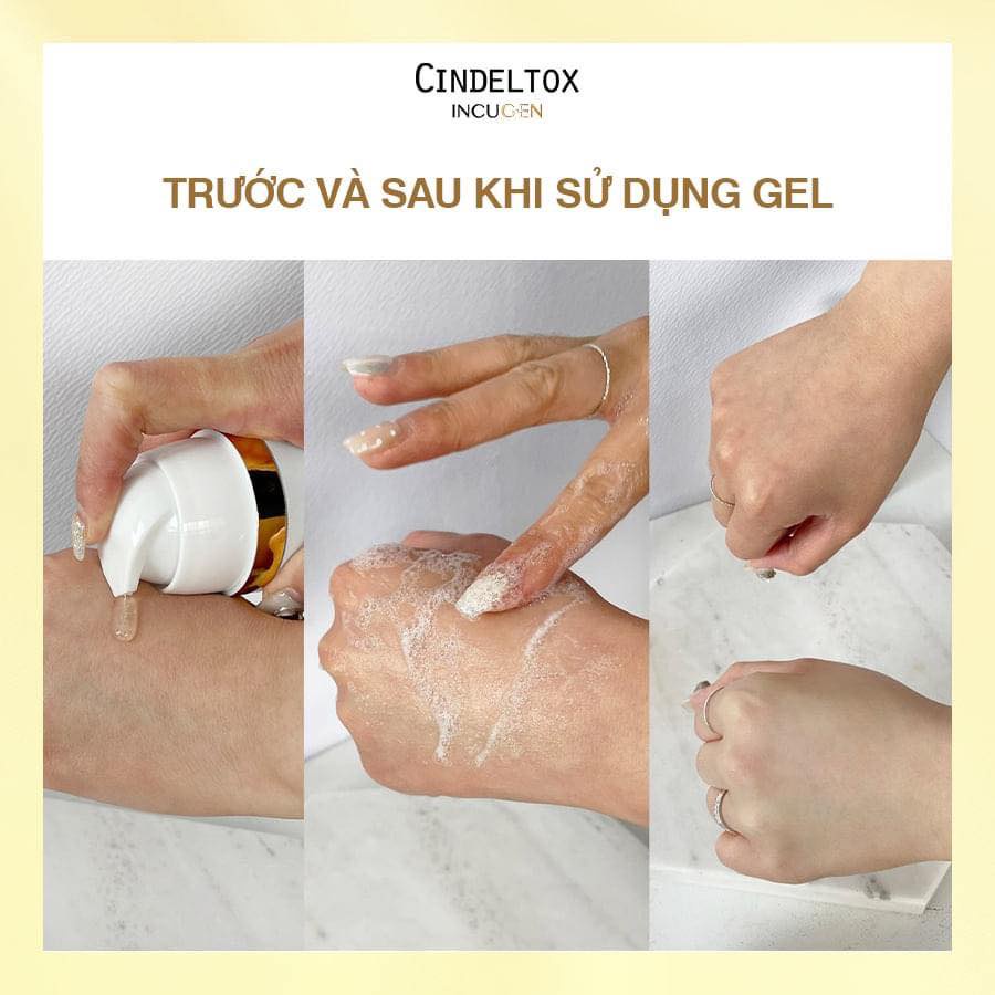 GEL LÀM SẠCH SÂU ĐA TẦNG CINDELTOX MILD CLEANSING GEL GLUTATHIONE PELL 100ML CHÍNH HÃNG | BigBuy360 - bigbuy360.vn