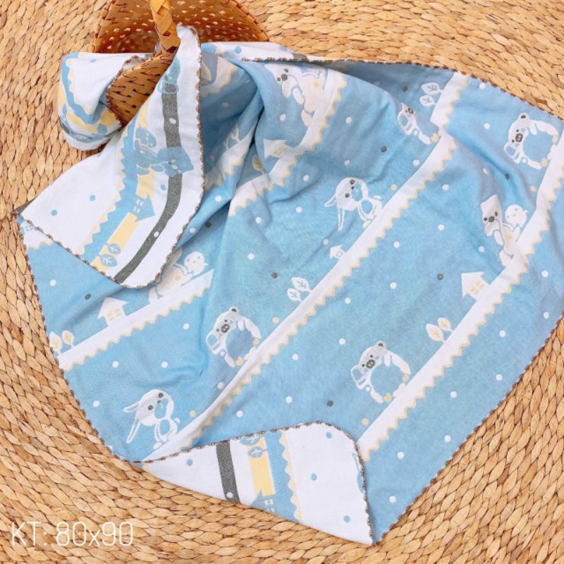 Khăn Tắm Sợi Tre Cao Cấp 4 Lớp LeeLee Kids 80×90cm - Nhiều Mẫu