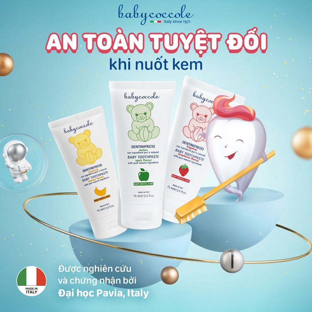 Kem đánh răng cho bé Babycoccole
