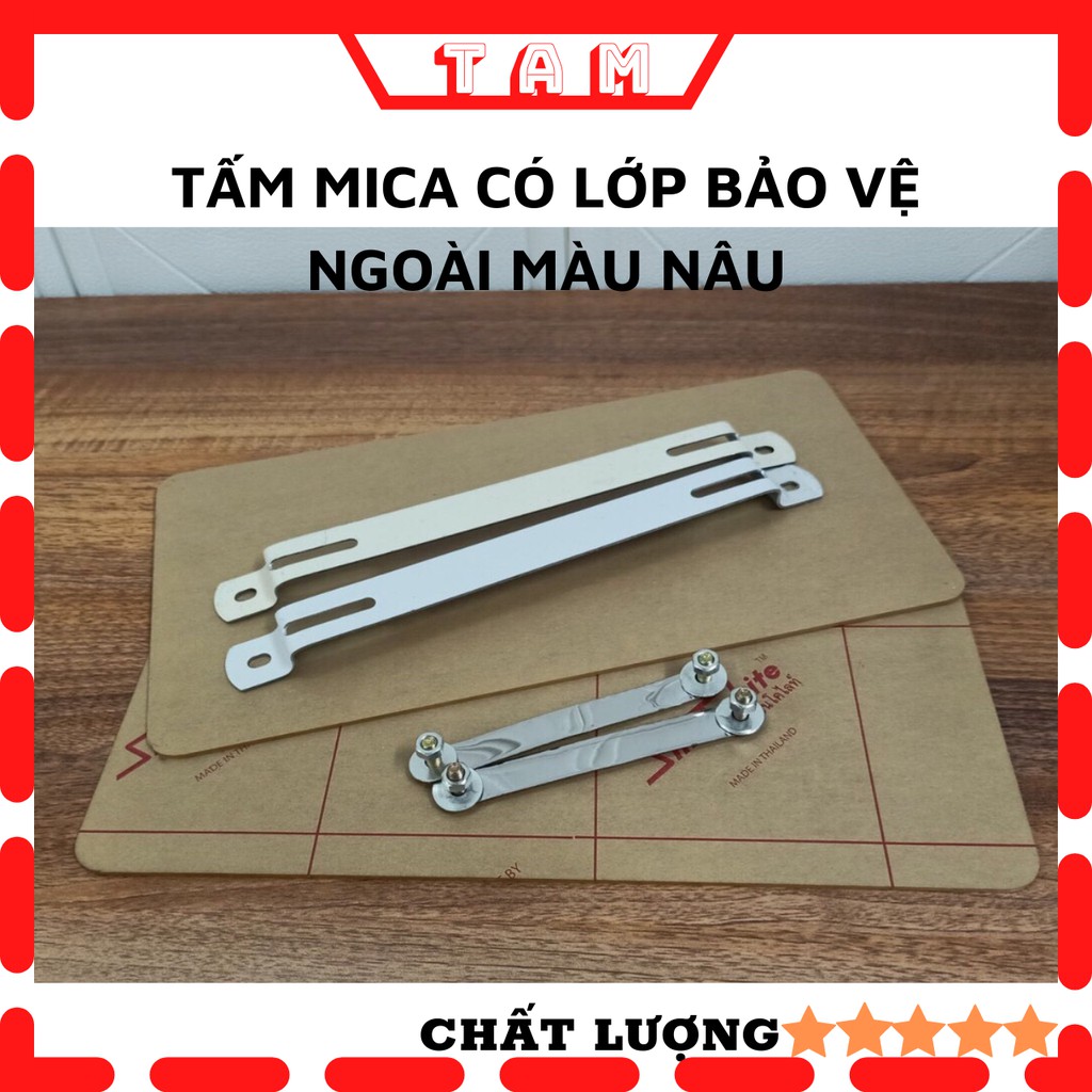 Khung biển số ô tô gò mép, kích thước mới sau ngày 1.8 cho tất cả các dòng xe BOT5