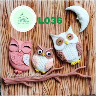L036 - KHUÔN SILICON 3 CHIM CÚ