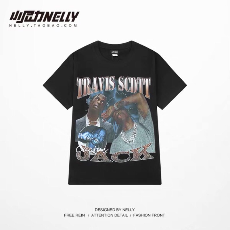 Áo phông nelly heybig (có sẵn) Travis tia sét