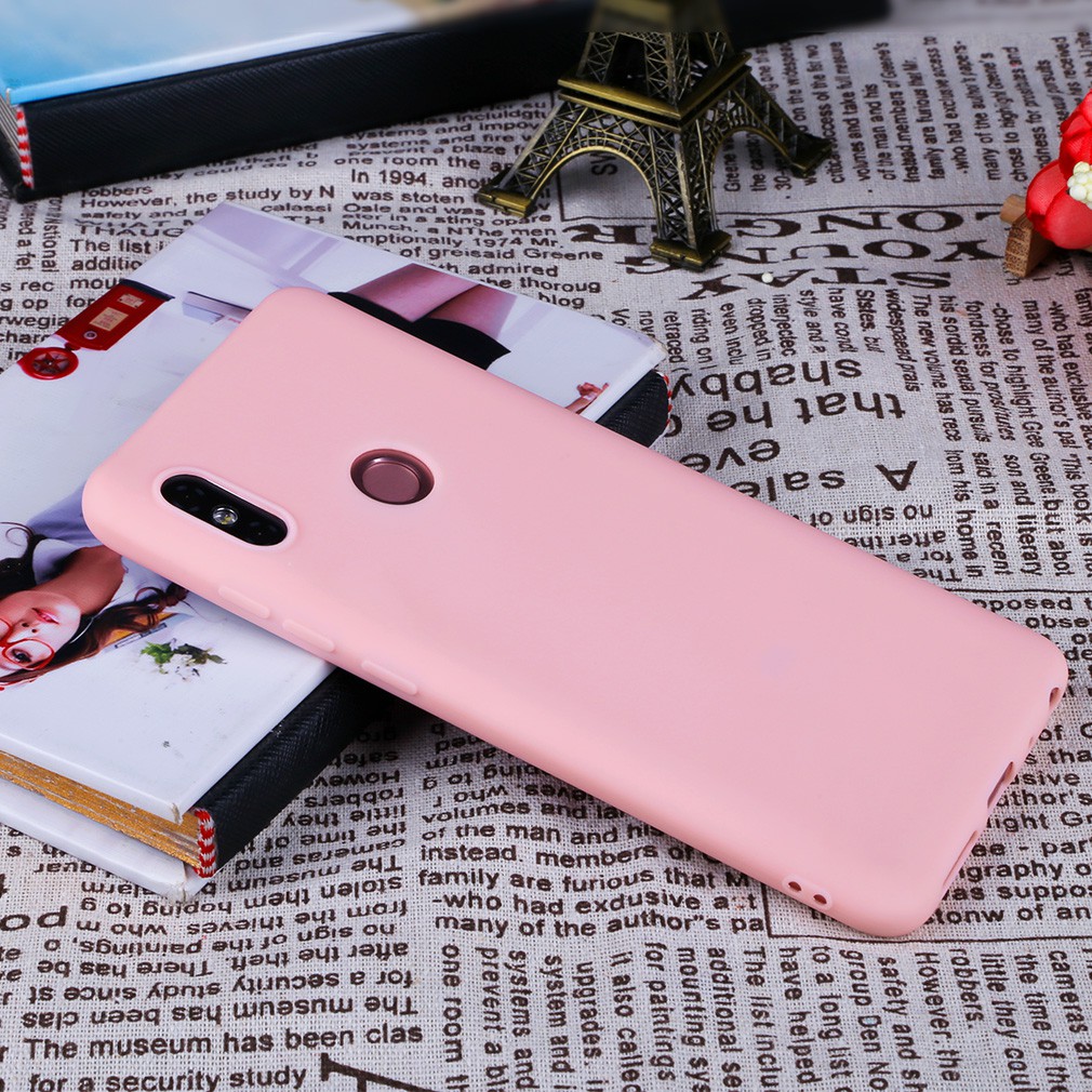 Ốp Điện Thoại Màu Trơn Phong Cách Cá Tính Cho Xiaomi Redmi Note 7 S2 4x 4a 6a 6 Note 5 5a 5 Plus