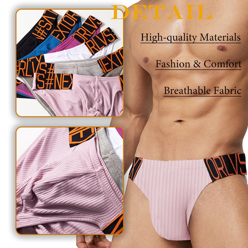 Miễn Phí Vận Chuyển Quần Lót cotton orlvs Thắt Lưng Cá Nhân Thoải Mái Đóng Gói Riêng Lẻ Cho Nam