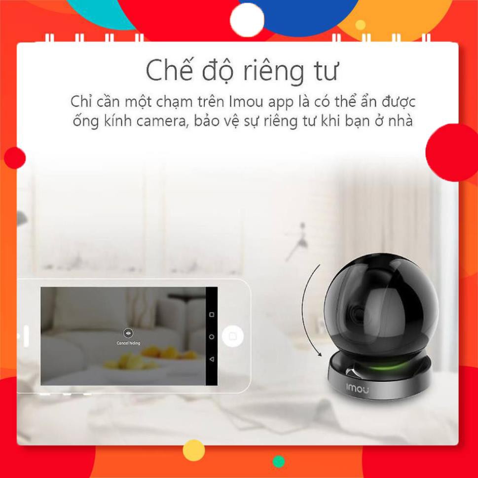 Camera wifi Imou xoay 360 độ Dahua IPC-A26HP , Đàm thoại 2 chiều , cảnh báo chuyển động, bảo hành chính hãng