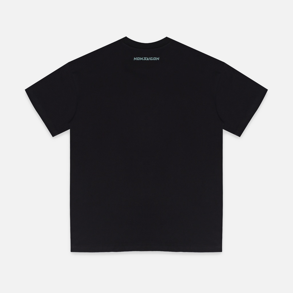 Áo thun NEEDS OF WISDOM Teddy Meow Tee - Black - Local Brand Chính Hãng