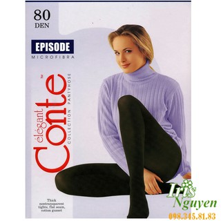 Quần tất Nga Conte 40D- 80D Đen