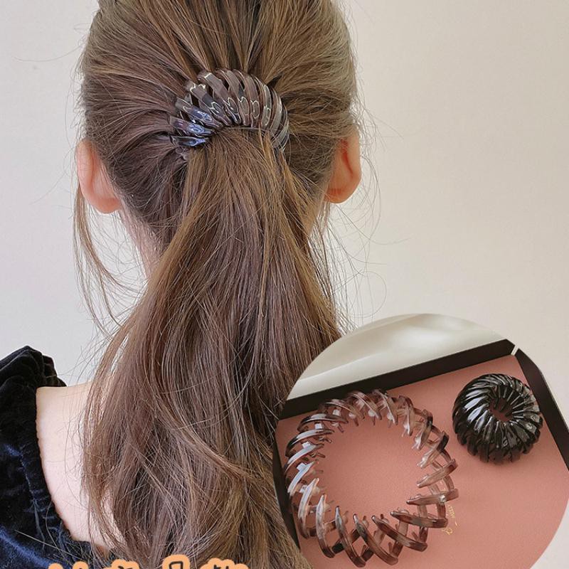 Dây Buộc Tóc Thiết Kế Kiểu Tổ Chim Xinh Xắn Dành Cho Nữ