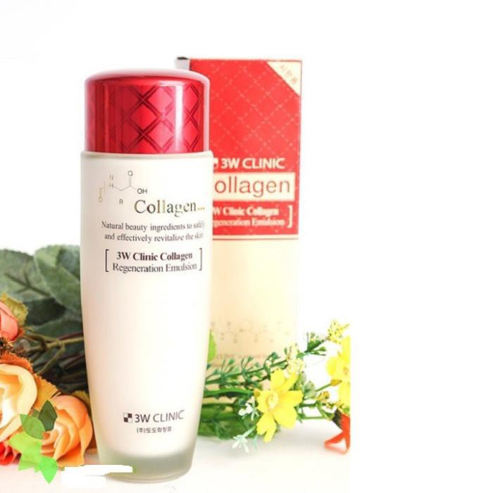 Sữa dưỡng da săn chắc chống lão hóa chiết xuất từ Collagen 3W Clinic Hàn Quốc 150ml | BigBuy360 - bigbuy360.vn
