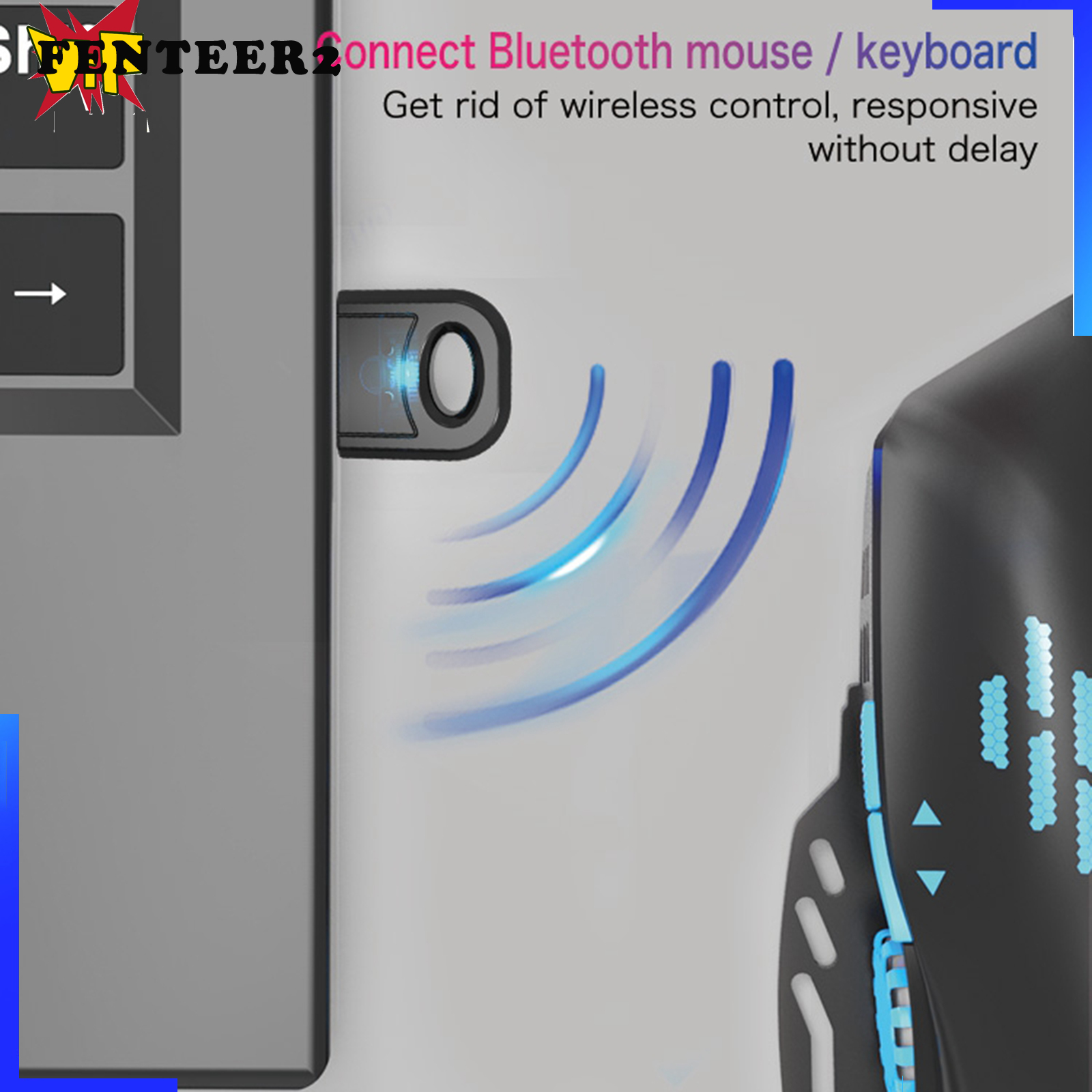 Bộ Chuyển Đổi Usb Bluetooth 5.0 Không Dây Fenteer2 3c Cho Windows 7 8 10 Pc Laptop | BigBuy360 - bigbuy360.vn