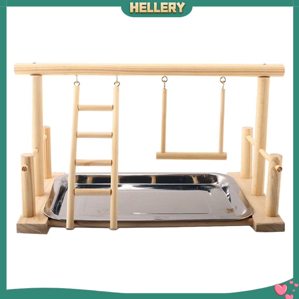 Thanh Đứng Bằng Gỗ Dùng Chơi / Chơi / Tập Gym Dành Cho Chim Vẹt