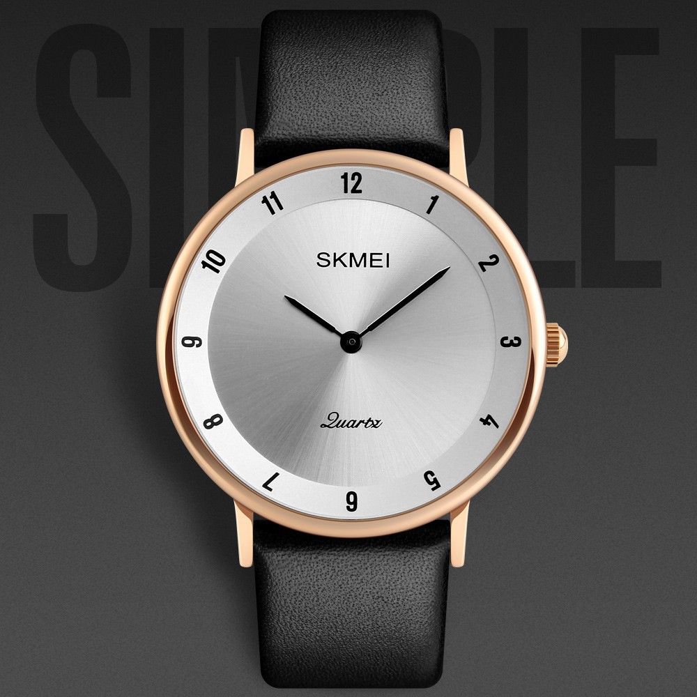 ĐỒNG HỒ NAM SKMEI 1263, DÂY DA CAO CẤP, KIỂU DÁNG SANG TRỌNG, SIÊU MỎNG Bán lẻ giá sỉ