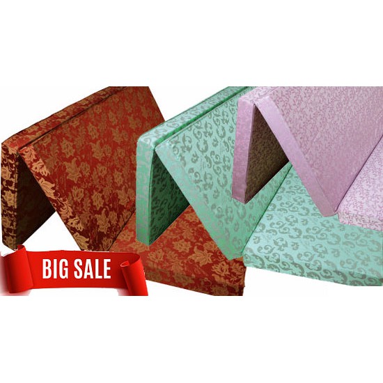 Đệm bông ép Sông Hồng vỏ bọc gấm chính hãng 100%