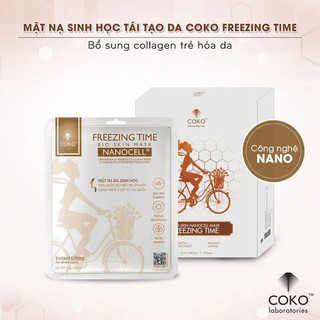 MẶT NẠ TRẺ HÓA LÀN DA COKO FREEZING TIME 7mask