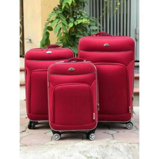 Vali vải combo size (24+ 28 )chính hãng Hùng Phát. Bảo hành 3 năm. Có tem BH chính hãng của công ty đi kèm vali