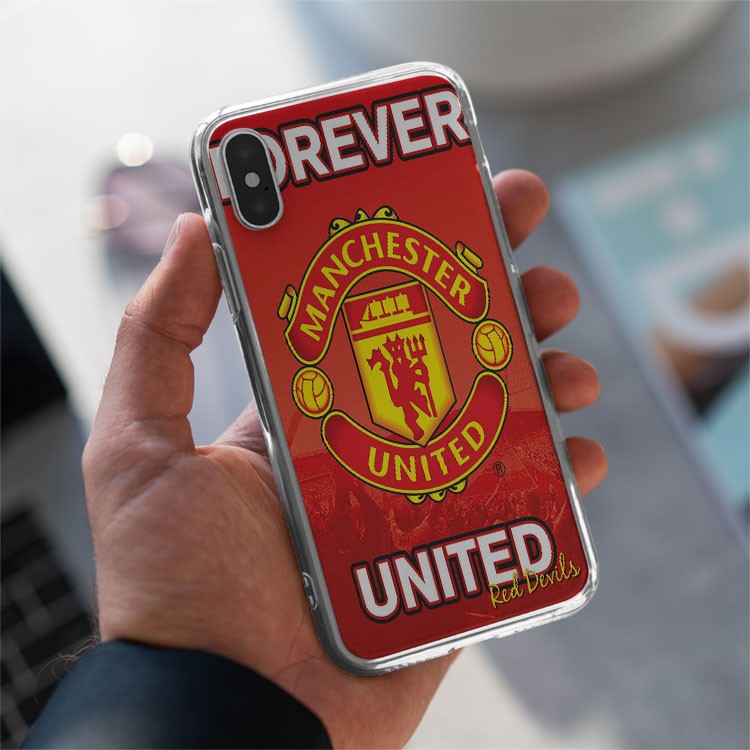 Ốp lưng Iphone trong dẻo CLB Manchester United chất lượng MAN20210814