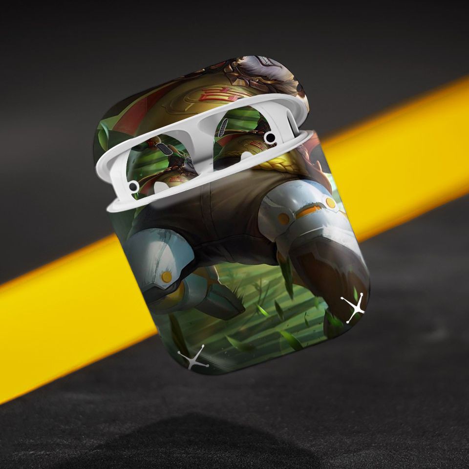Miếng dán skin cho AirPods in hình Liên Quân - Zuka mặc định - LQM027 (AirPods 1 và 2)