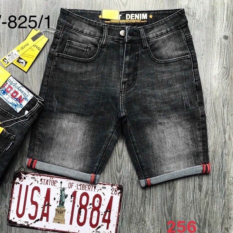 Quần Short Nam Rách❤️FREESHIP❤️ Quần Short Bò Nam Cao Cấp - Sọt Jean Co Giãn Mẫu Mới Hàng VNXK Tô Tồ Shop-QSJN02-Mã 208