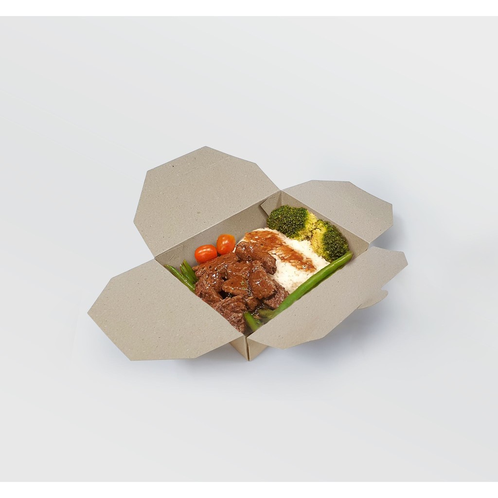 Hộp cơm giấy bấm ghim