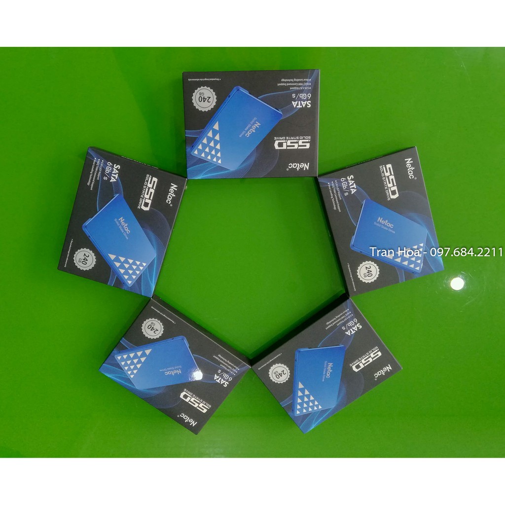 Ổ cứng SSD Netac 240GB SATA III 6Gb mới bảo hành 3 năm | BigBuy360 - bigbuy360.vn