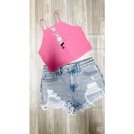 Áo Croptop F21 VNXK