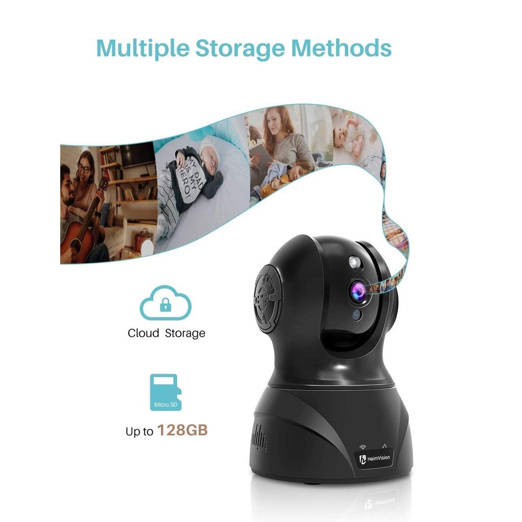 CAMERA 360 Wifi Siêu Nét 3MP/báo động trộm/ Cảm biến chuyển động/ âm thanh/ Sao lưu thẻ nhớ/ Xem qua điện thoại hm302