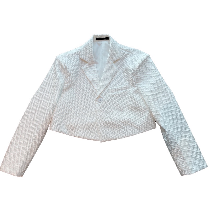 Áo Khoác Suit Ngắn Nhẹ Phong Cách Hàn Quốc Thời Trang Mùa Thu Cao Cấp Cho Nam Giới