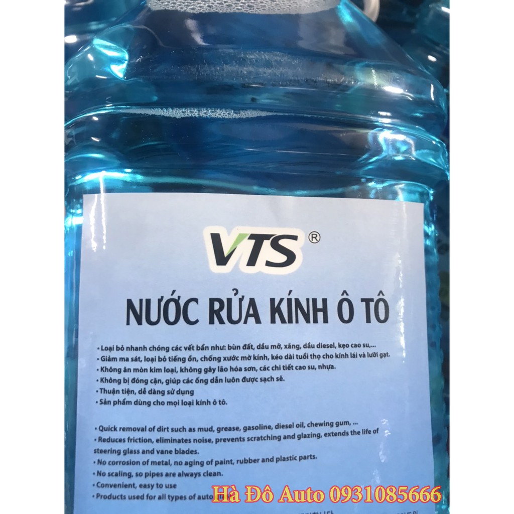 ( Tốp 1 ) Nước Rửa Kính Ô Tô Chuyên Dụng, Dung Tích 2,5 Lít, - VTS Đột Phá Của Nano