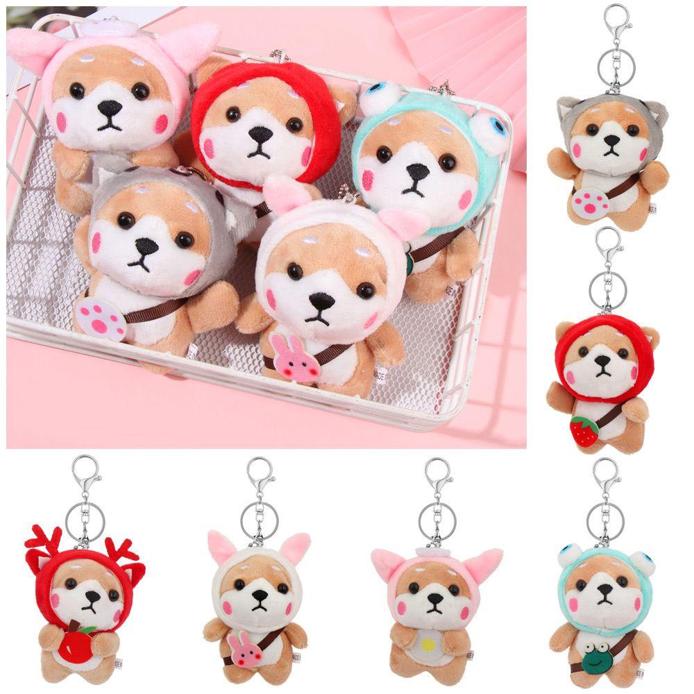 Móc Khóa Hình Chó Corgi Mềm Mại Đáng Yêu